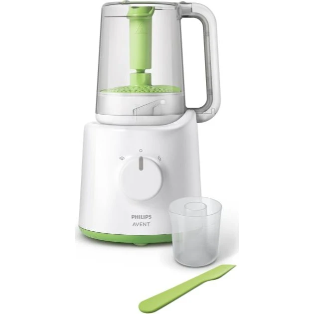 Philips Avent SCF870/20 EasyPappa 2-i-1 babymaddamper og blender