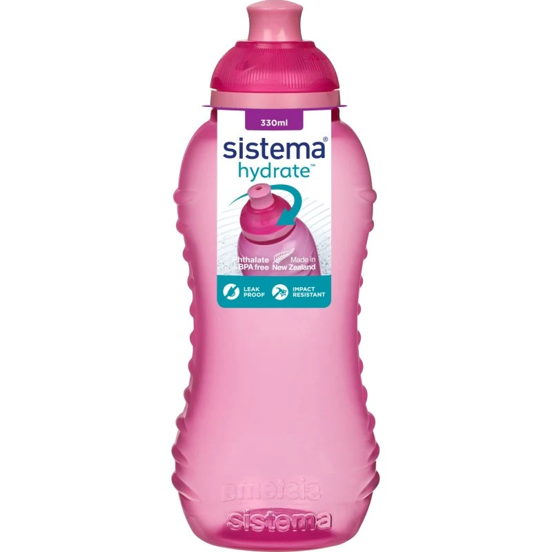 Sistema Twist 'n' Sip drikkedunk 330 ml - assorterede farver