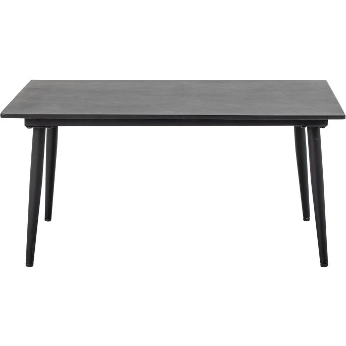 Bloomingville Pavone udendørs sofabord, sort fibercement 90x60 cm