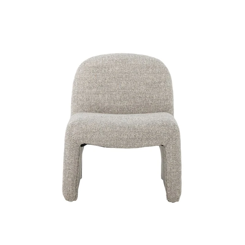 Bloomingville Neel Stol, lysegrå bouclé (børnestol)