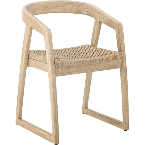 Creative Collection Serrone spisebordsstol, natur (gummitræ)