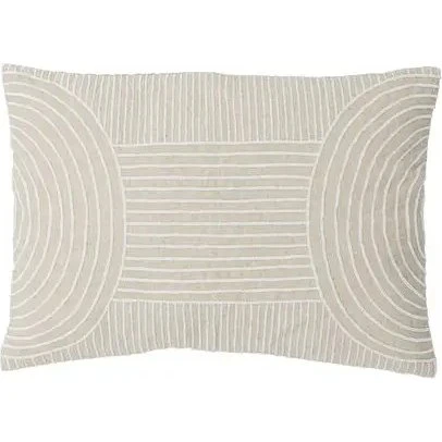 Bloomingville Chun pyntepude 35 x 50 cm - natur (bomuld/hør)