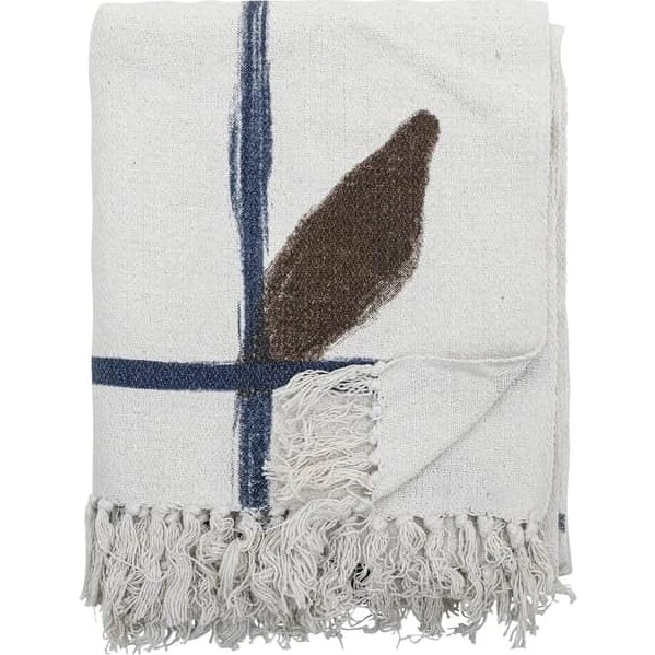 Bloomingville Imperia sengetæppe 160x130 cm, natur