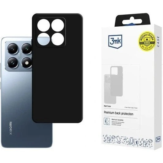 3MK Matt Case til Xiaomi 14T - Sort