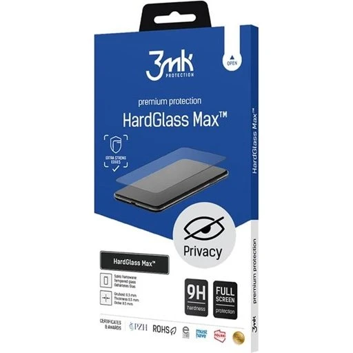 3MK HardGlass Max Privacy til iPhone 12 & 12 Pro