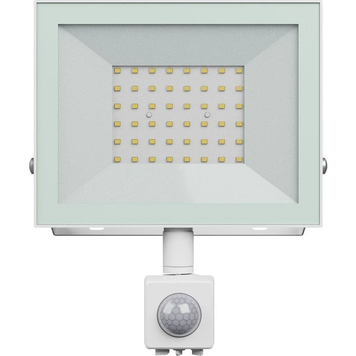 Noctis Lux 4 Projektør med PIR-sensor, 50W, Varm hvid, IP44
