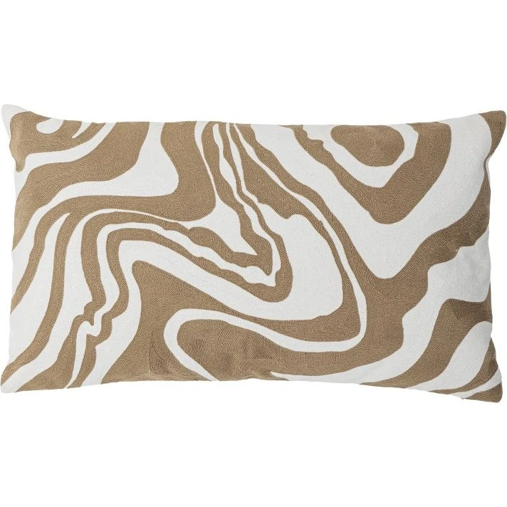 Bloomingville Aba pyntepude 35x60 cm - brun/beige
