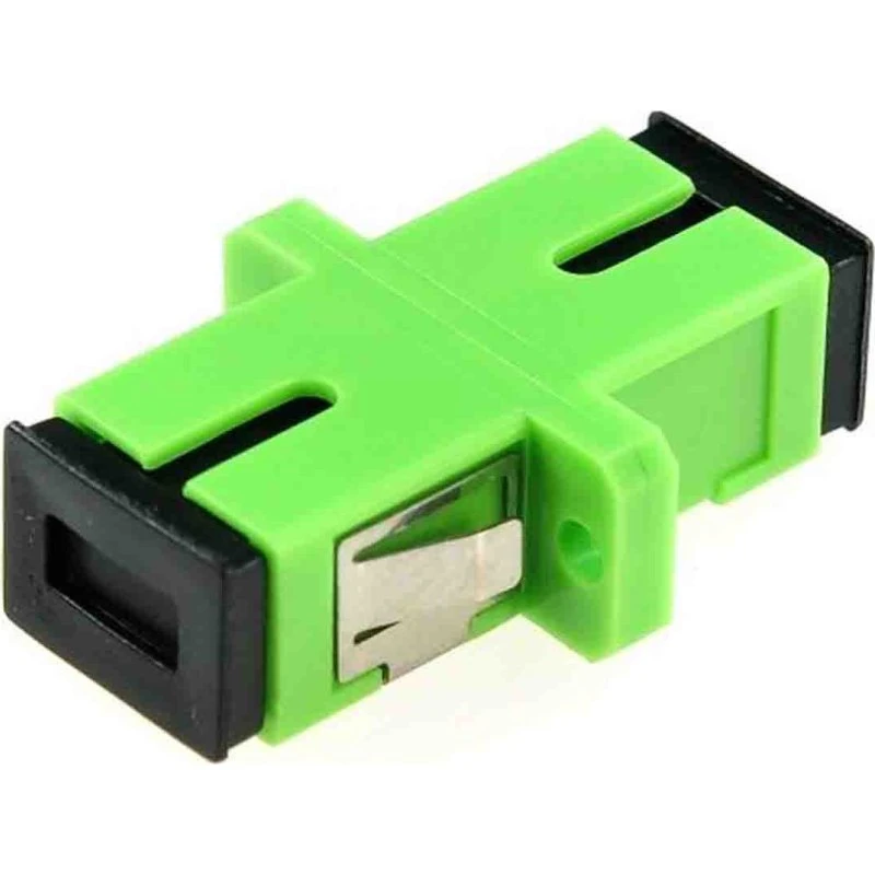Extralink SC/APC Simplex Fiberadapter - Grøn (Uden Flange)