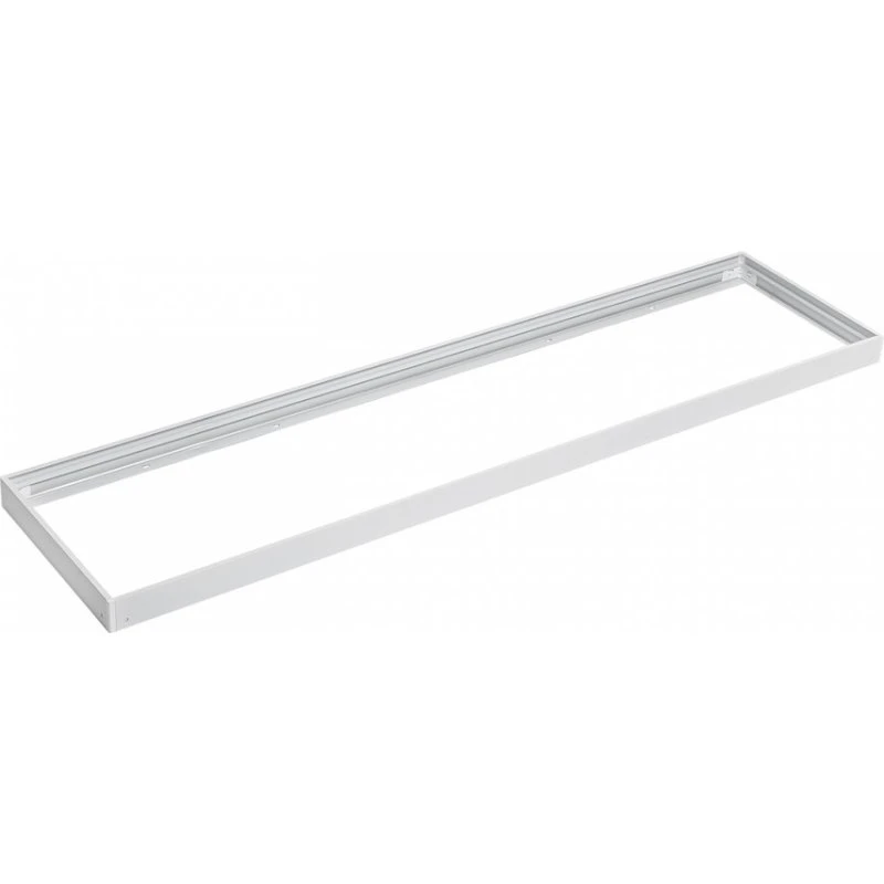 30x1200 Ramme til LED panel - Hvid - 6,5 cm højde