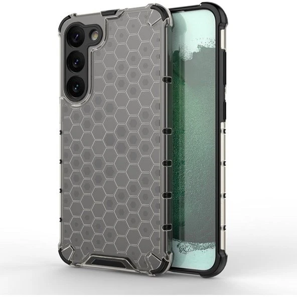 Hurtel Honeycomb Case til Samsung Galaxy S23+ - Sort