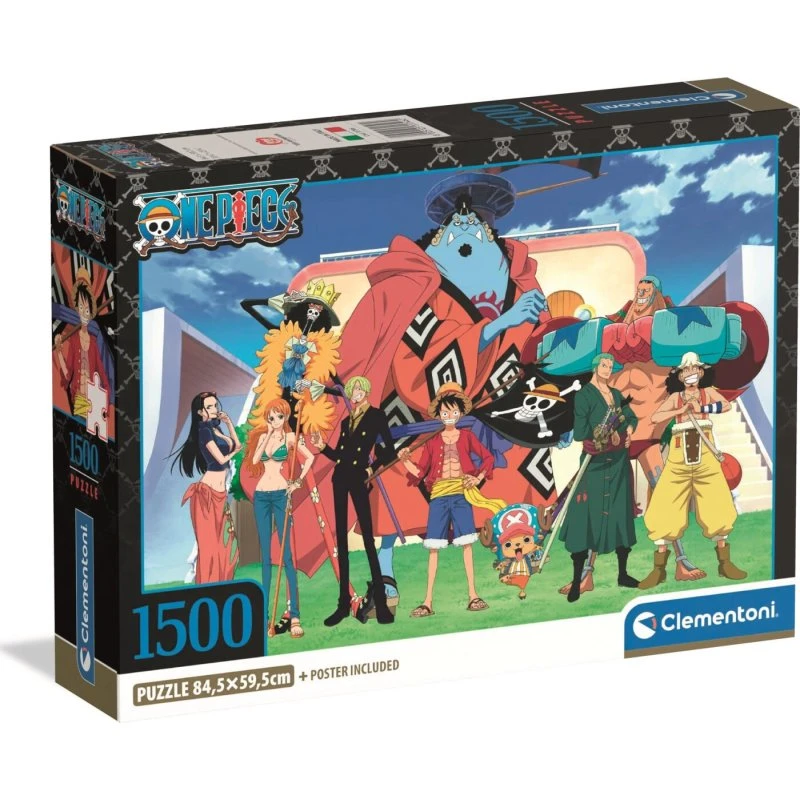 Clementoni One Piece HQC Puslespil - 1500 brikker