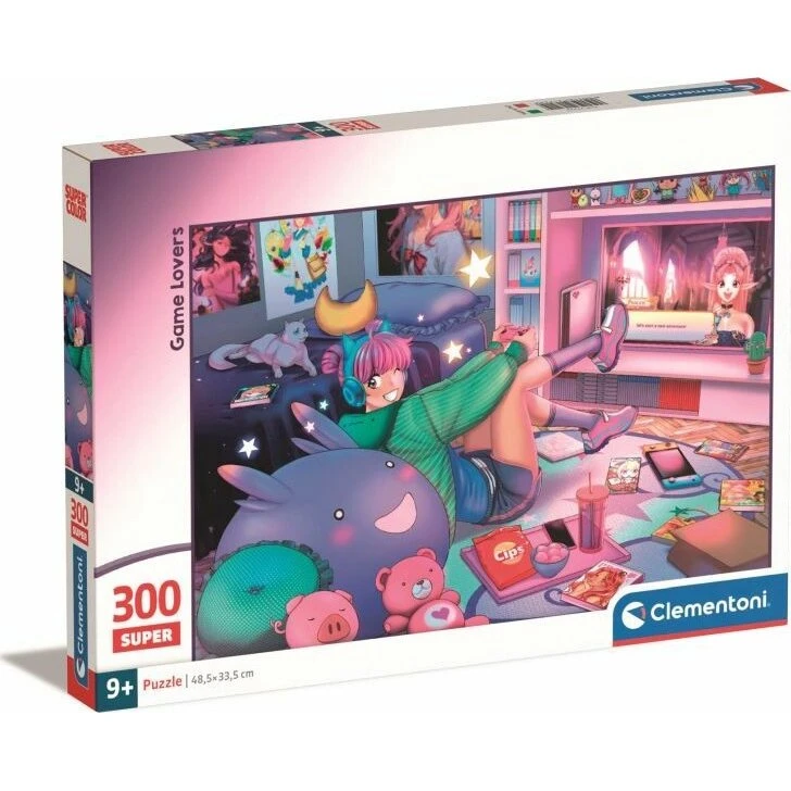 Clementoni Game Lovers Puslespil - 300 brikker