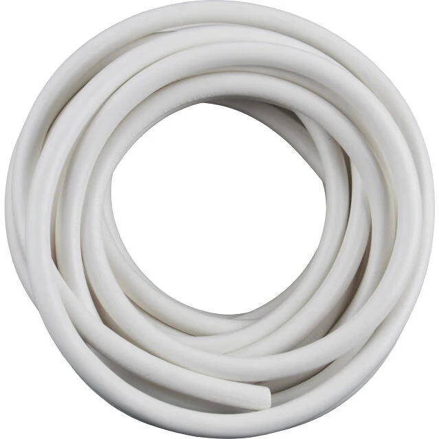 Elworks rund plastledning 3 x 0,75 mm² 5 m, hvid (med jord)