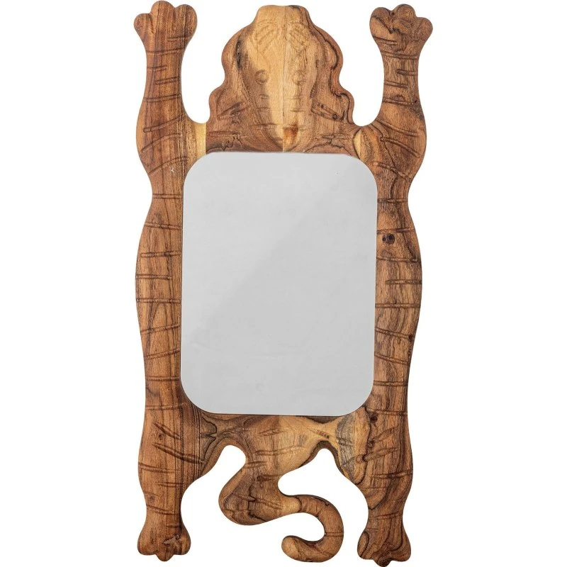 Bloomingville Marga vægspejl 64,5x34 cm – brun akacietræ