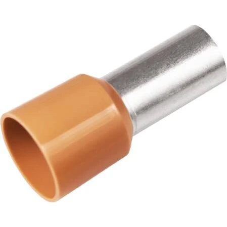 Elpress Terminalrør 35,0/25/39 Beige - Isoleret 35mm2