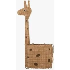 Bloomingville MINI Philine rattankurv, natur (90x46x13 cm)