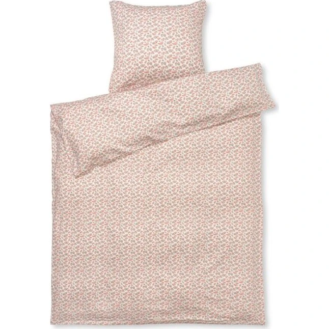 JUNA Pleasantly Sengesæt 140x200 hvid (økologisk bomuldssatin)