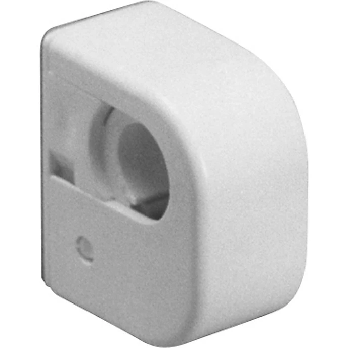 Purus rørbærer, enkelt, Ø22 - Ø28 mm, hvid