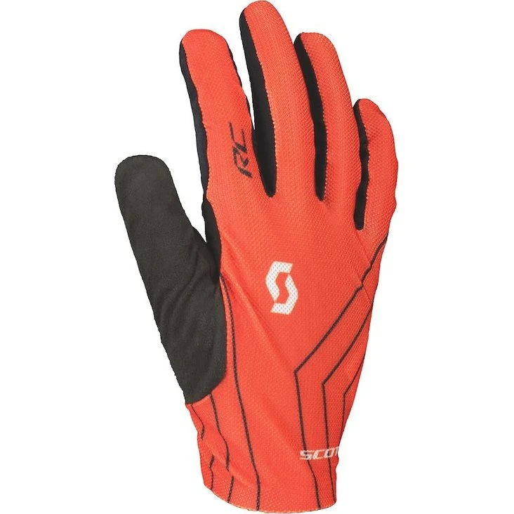 SCOTT RC Team Cykelhandsker med Lange Fingre - Rød, 2XL