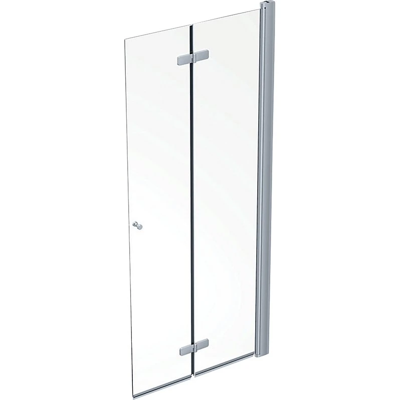 Ifö Showerama foldedør 700x2000mm, sølv/klar