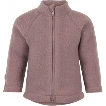 Mikk-Line Baby Uldjakke i Merinould - Twilight Mauve