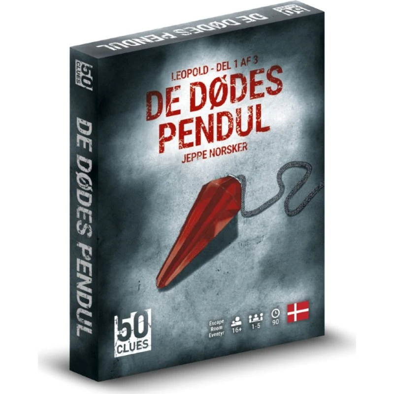 50 Clues: Leopold - De Dødes Pendul (Del 1), Dansk, 16+