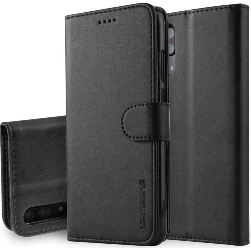 LC.IMEEKE Huawei P20 Pro læderetui - Sort