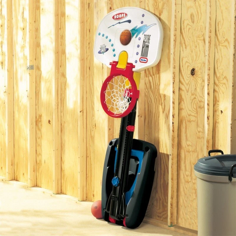 Little Tikes Justerbar foldbar basketballkurv 150–210 cm
