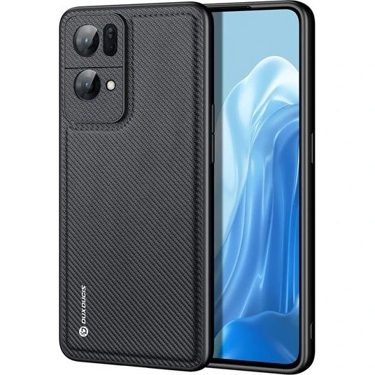 Dux Ducis Fino Case til Oppo Reno7 Pro 5G - Sort Nylon