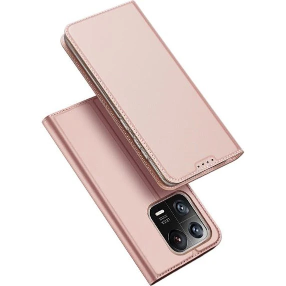 Dux Ducis Skin Pro Case til Xiaomi 13 Pro - Pink Wallet Stand