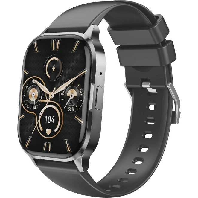 XO Smartwatch J10 AMOLED - 2,01" Skærm, Sort
