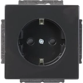 ABB Impressivo Schuko stikkontakt, antracit, 16A 250V