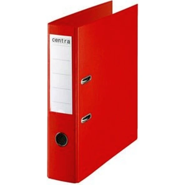 Esselte Centra brevordner A4 PP 75 mm, rød
