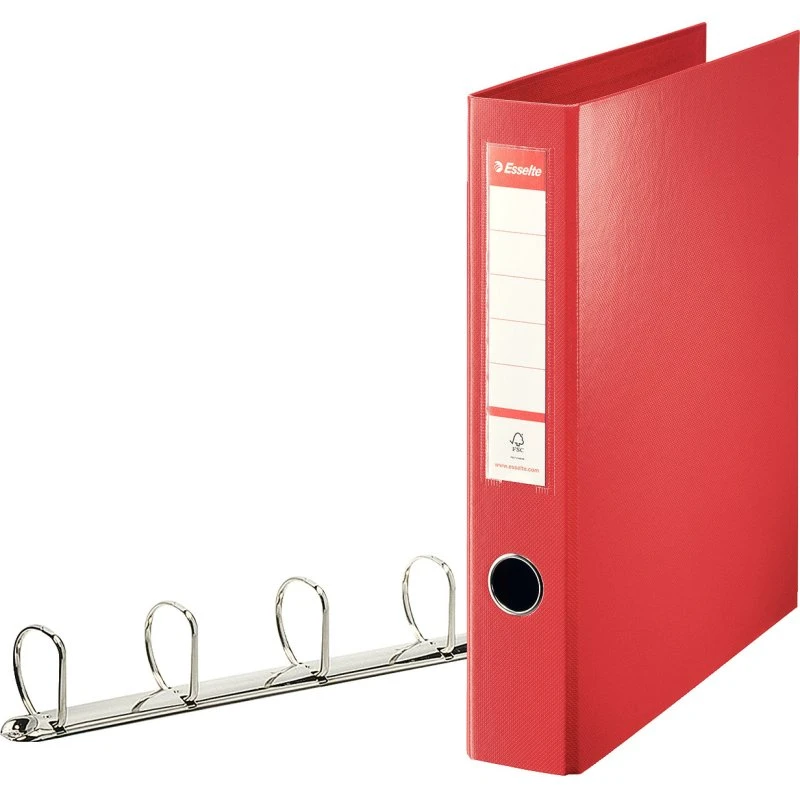 Esselte combiringbind A4+ 4DR 60 mm rød