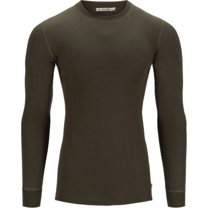 Aclima Warmwool Crew Neck Trøje - Tarmac