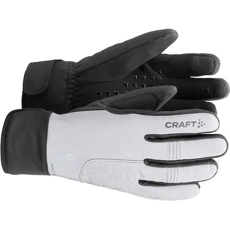 Craft Adv Subz Siberian handsker - Sølv/Sort