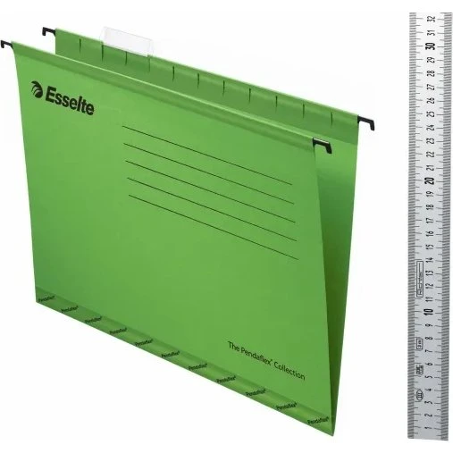 Esselte Pendaflex hængemapper A4, grøn 25 stk