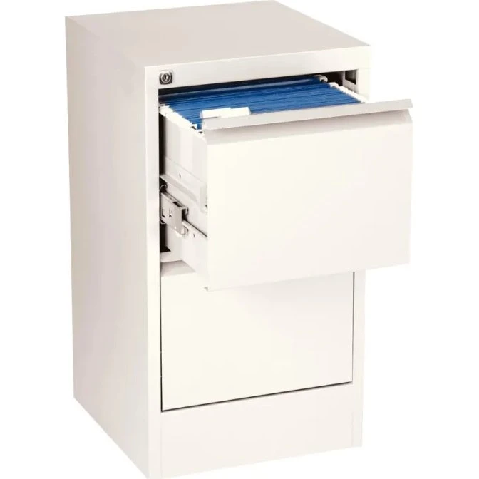 Esselte hængemappeskab A4, 2 skuffer, hvid