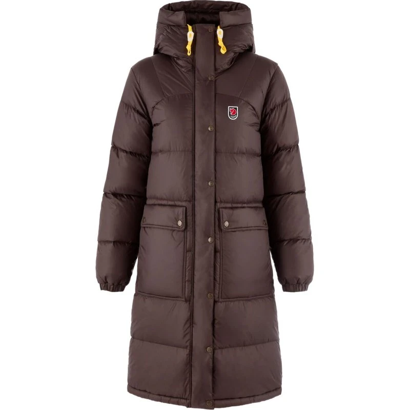 Fjällräven Expedition Long Down Parka W. - Black Oak, XS