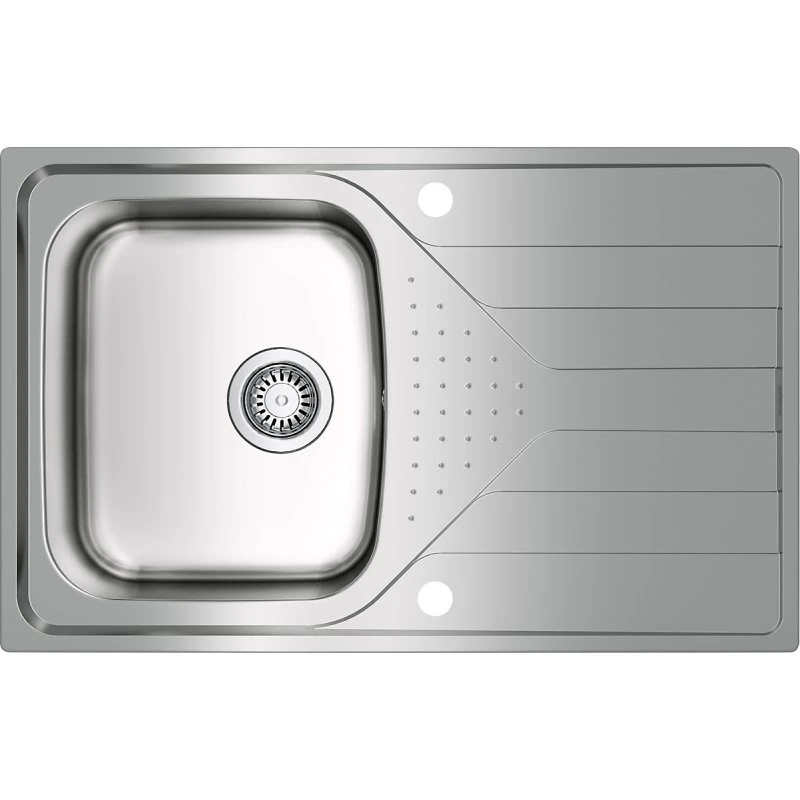 Intra Juvel UNIVERSE køkkenvask 340x400x170mm sort med hanehul