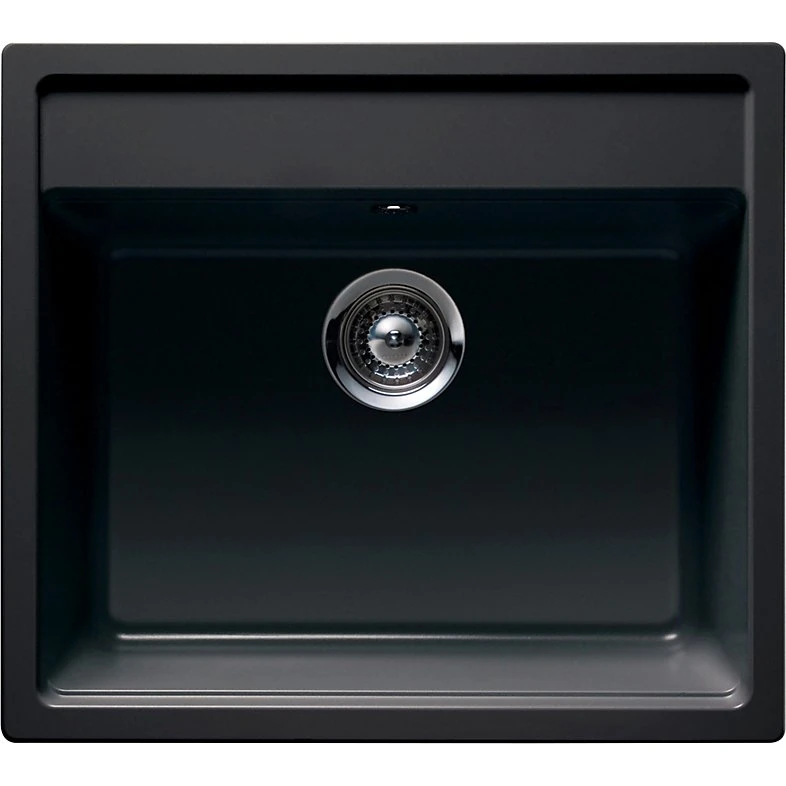 Intra Juvel ROK køkkenvask med strainer - Onyx (513x358x180mm)