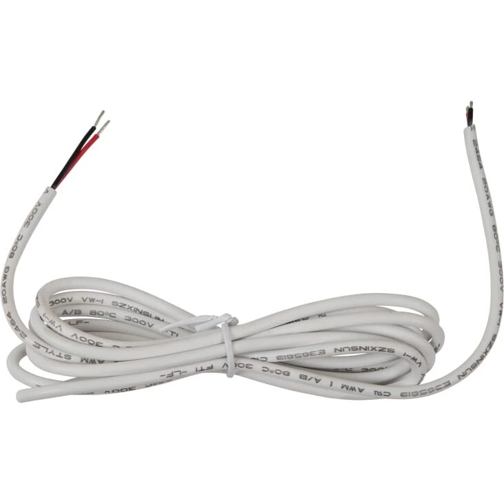 Ansell 2 m udendørs 2-leder DC-kabel til LED strip (IP67)