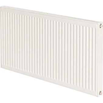 Purmo Compact ventil radiator 22 - 300 x 600 mm, RAL 9016, Hvid