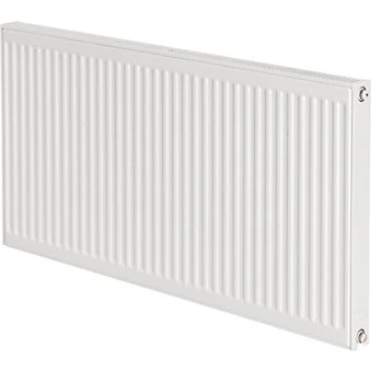 Purmo Compact radiator 21S - 400 x 2000 mm, RAL 9016, Hvid