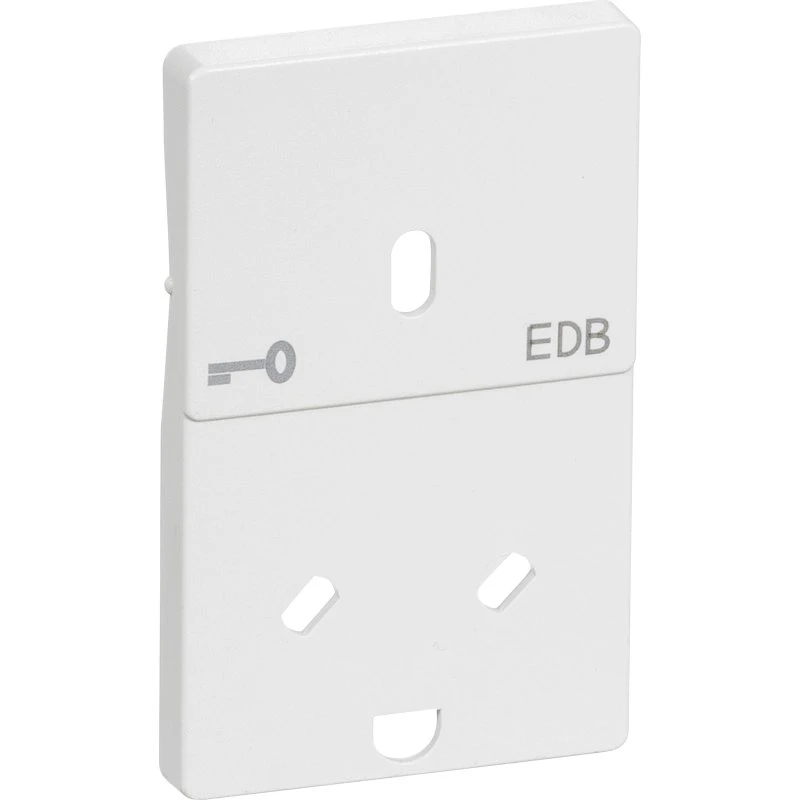 Schneider Electric LK FUGA Afdækning EDB med nøgle, 1,5m, hvid