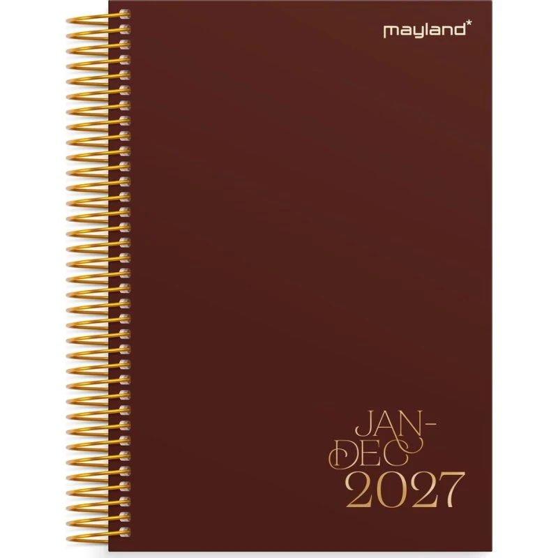 Mayland Dagkalender Trend Soft Touch 2027 - 11,7x17,1 cm