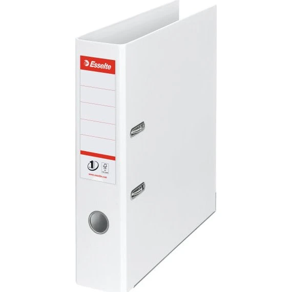 Esselte No.1 Power brevordner A4 75 mm hvid, 10 stk