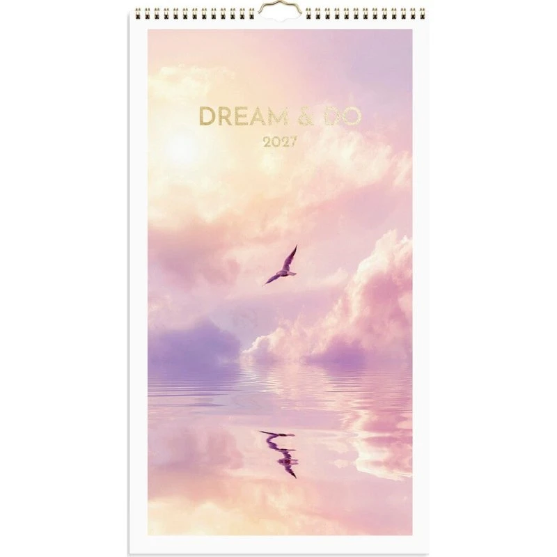 Mayland Vægkalender Dream & Do 2027 - 25 x 45 cm