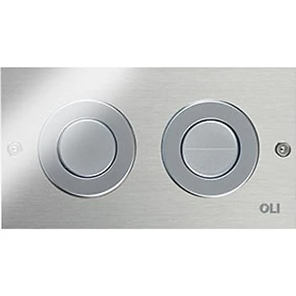 Mini TREND trykplade 155x85 mm, forkromet