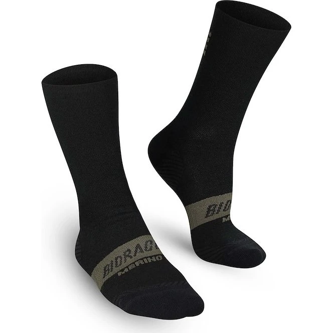 Bioracer Thermal Merino strømper - Sort